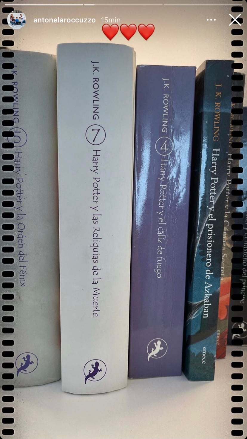 Anto Roccuzzo es una fanática confesa de Harry Potter