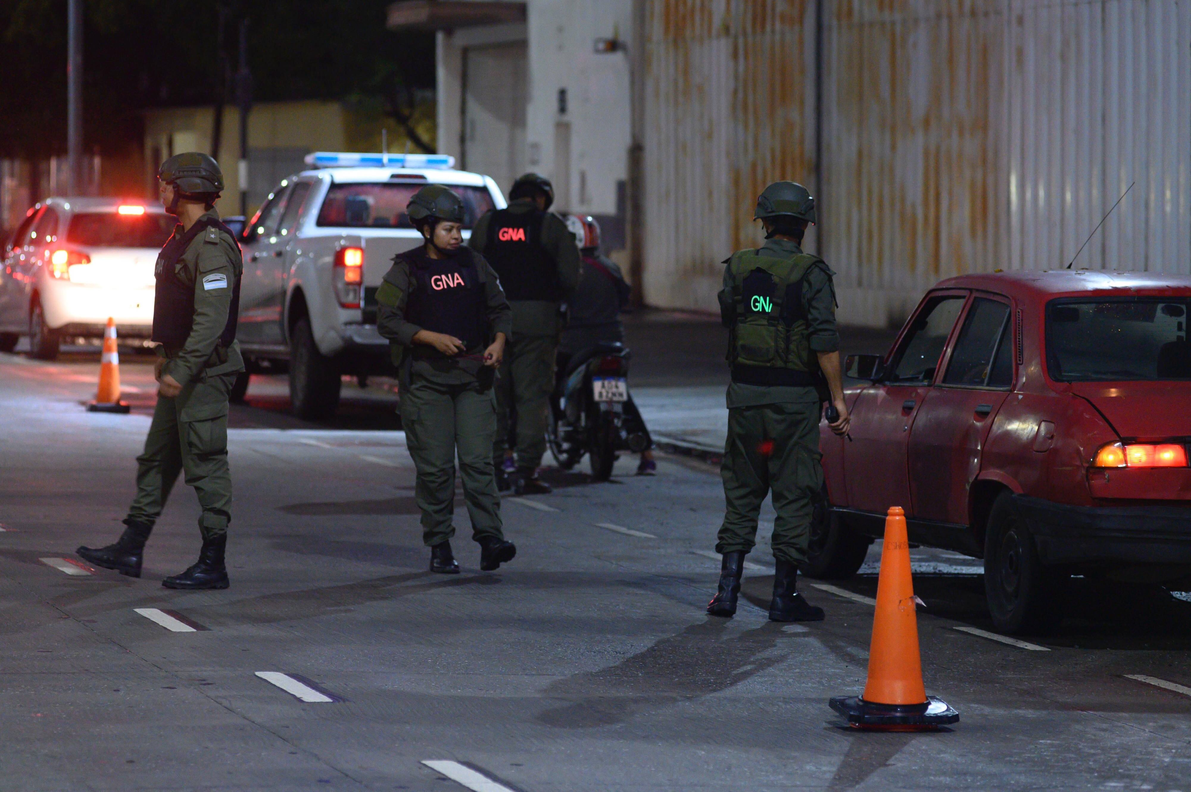 Controles por parte de las fuerzas federales en las calles de Rosario
