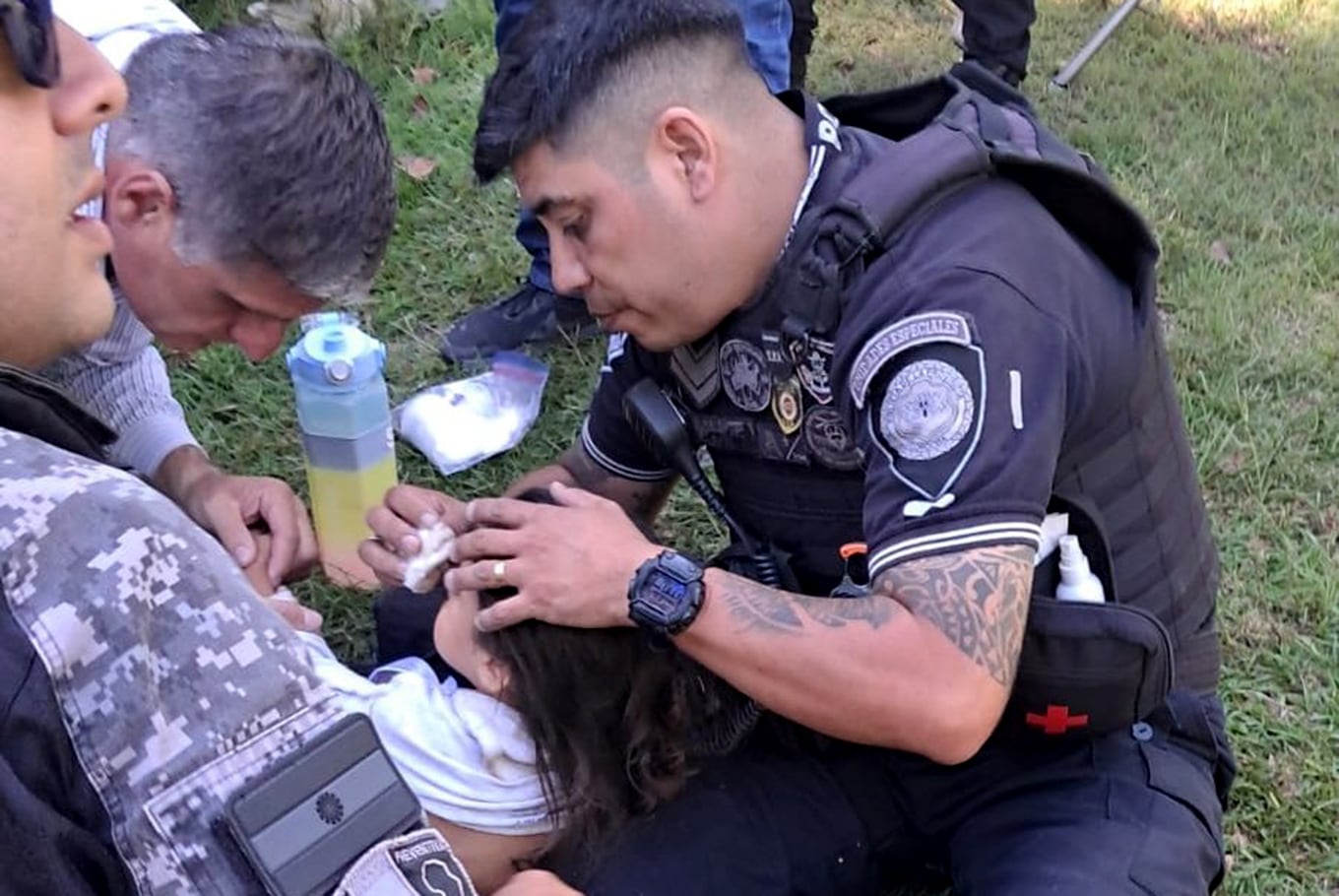 Apareció Esmeralda Pereyra López, la niña de dos años de la que no se sabía nada desde la tarde de este miércoles en Cosquín.