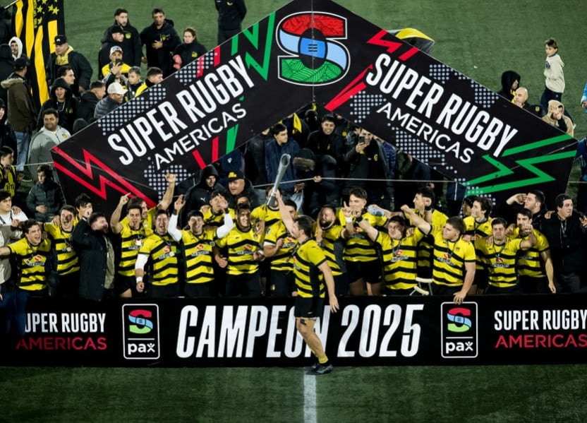 Peñarol de Uruguay es el máximo campeón del Super Rugby Américas con tres títulos