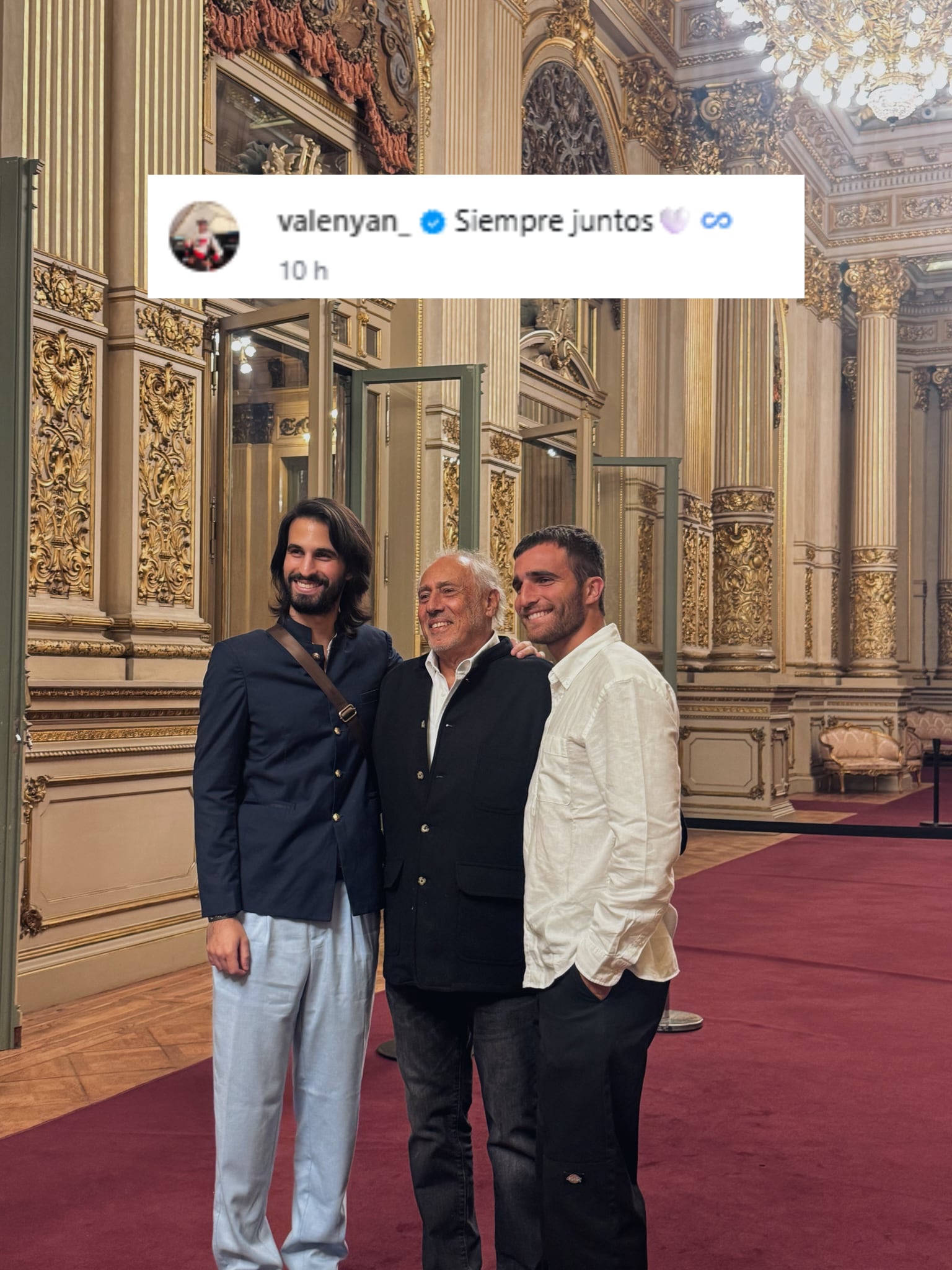 El posteo de Valentín Yankelevich en Instagram (Foto: Instagram @valenyan_)