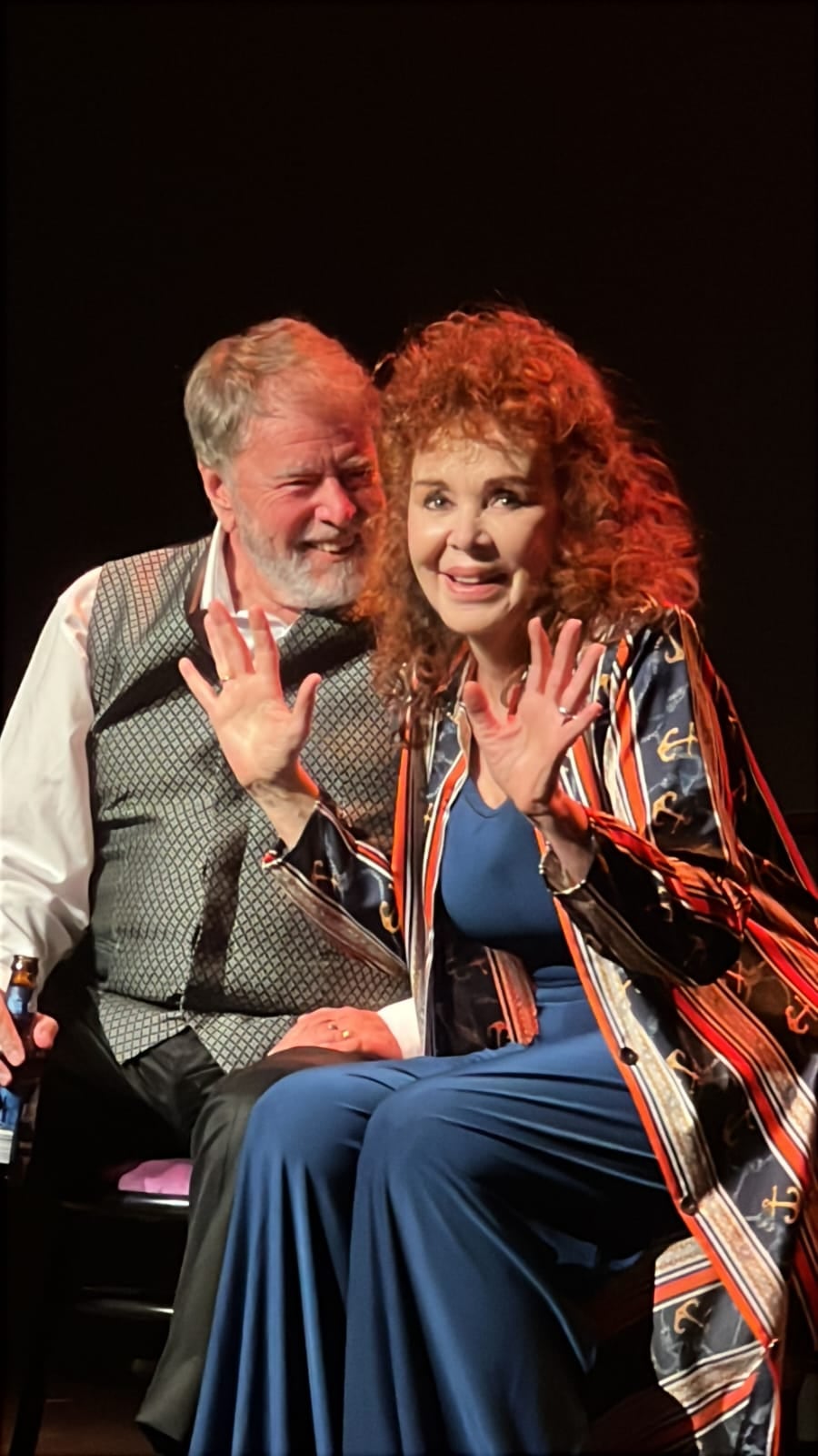 Mario Pasik y Patricia Palmer