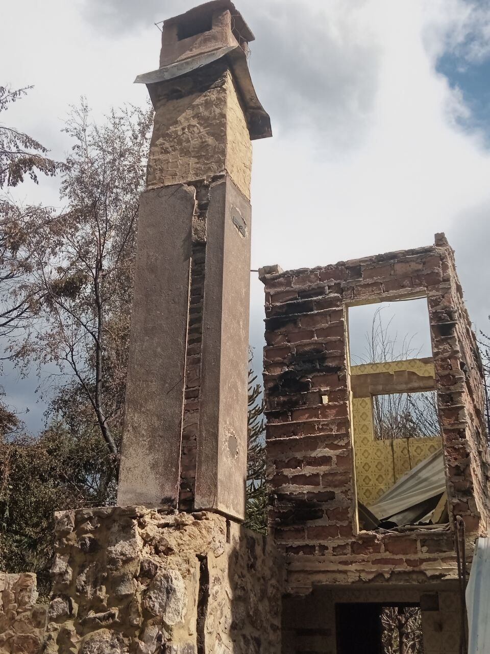 A fines de 2020 hablaron con el padre de Manuel para mudarse con Valeria a Mallín, lejos de imaginar esta situación.