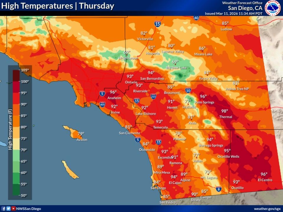 Ante esta ola de calor sin precedentes, el NWS recomiendan evitar actividades extenuantes, mantener una buena hidratación y jamás dejar mascotas o personas en vehículos cerrados
