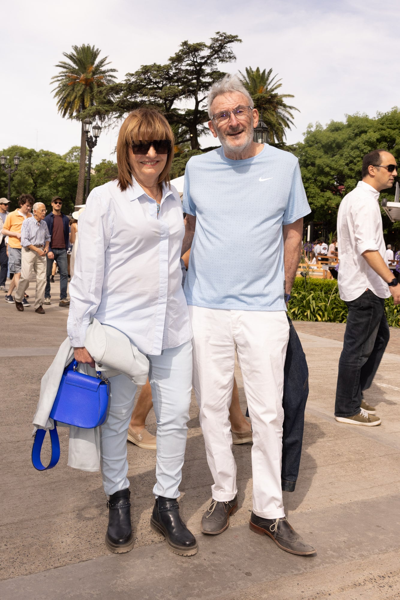 Patricia Bullrich y su marido, Guillermo Yanco