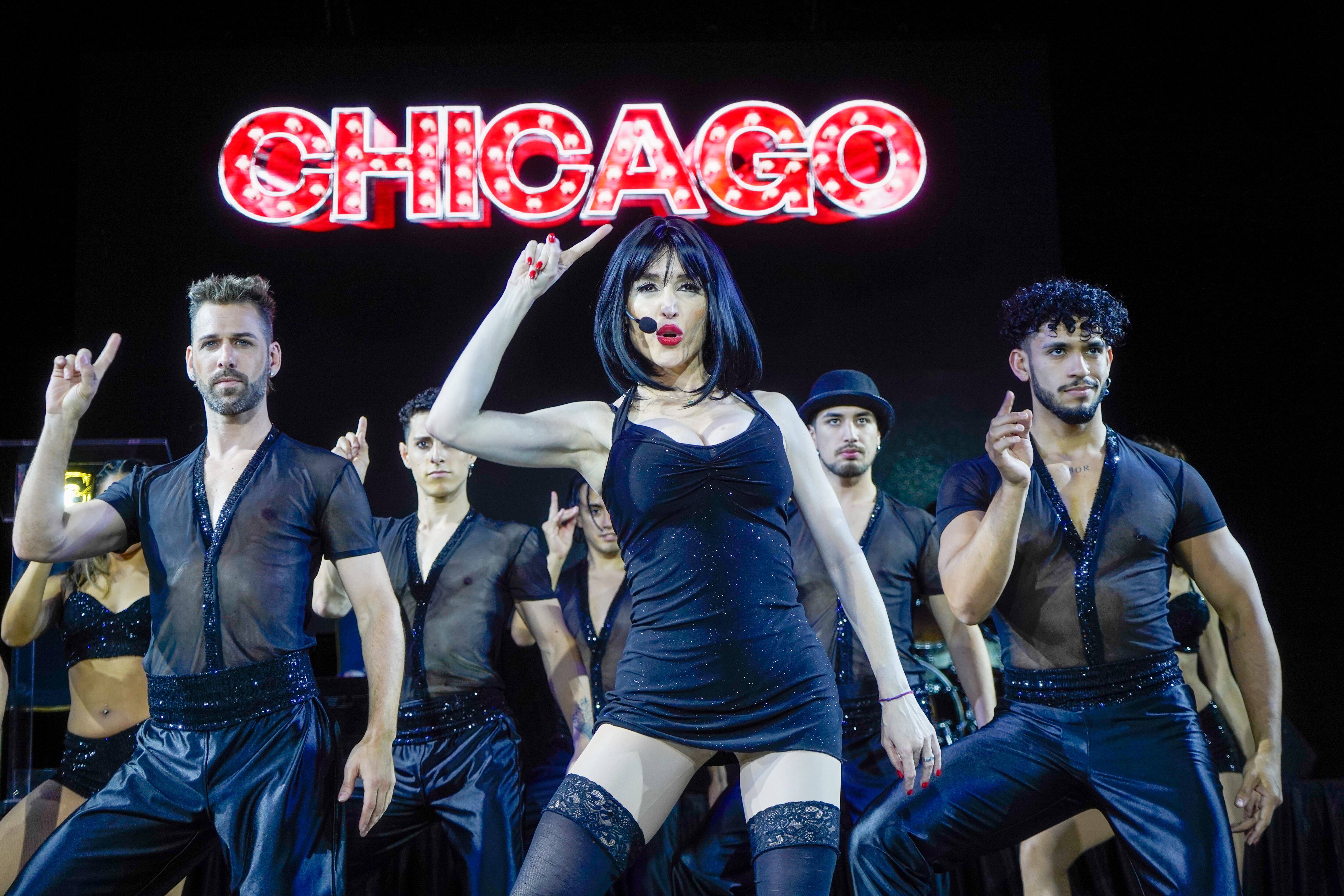 Uno de los platos fuertes de la noche fue la actuación de Fátima Florez, quien recreó un cuadro de Chicago, personificando a Liza Minnelli. Entre los proyectos de la actriz se encuentra la realización de esta pieza, un clásico del teatro musical del mundo