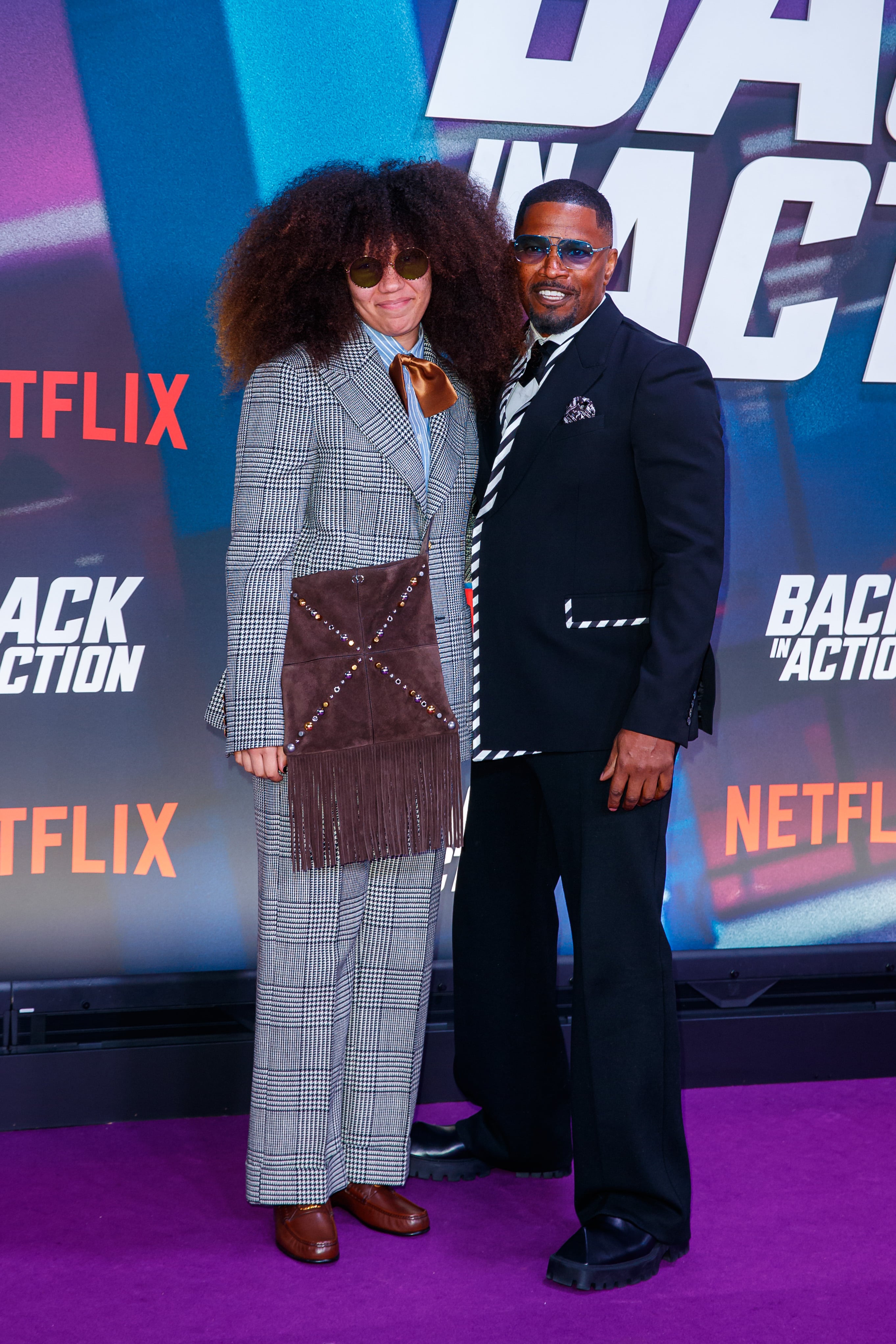 Jamie Foxx junto a su hija Anelise Bishop