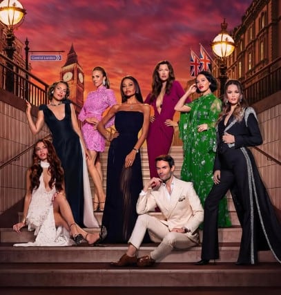 Emma Thynn en el cartel promocional de Ladies of London