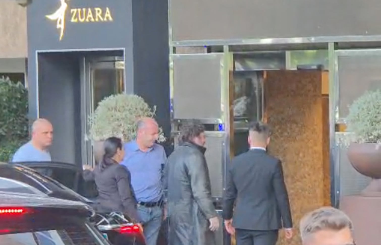 Javier Milei llegó a Madrid para disertar en una universidad privada y reunirse con empresarios