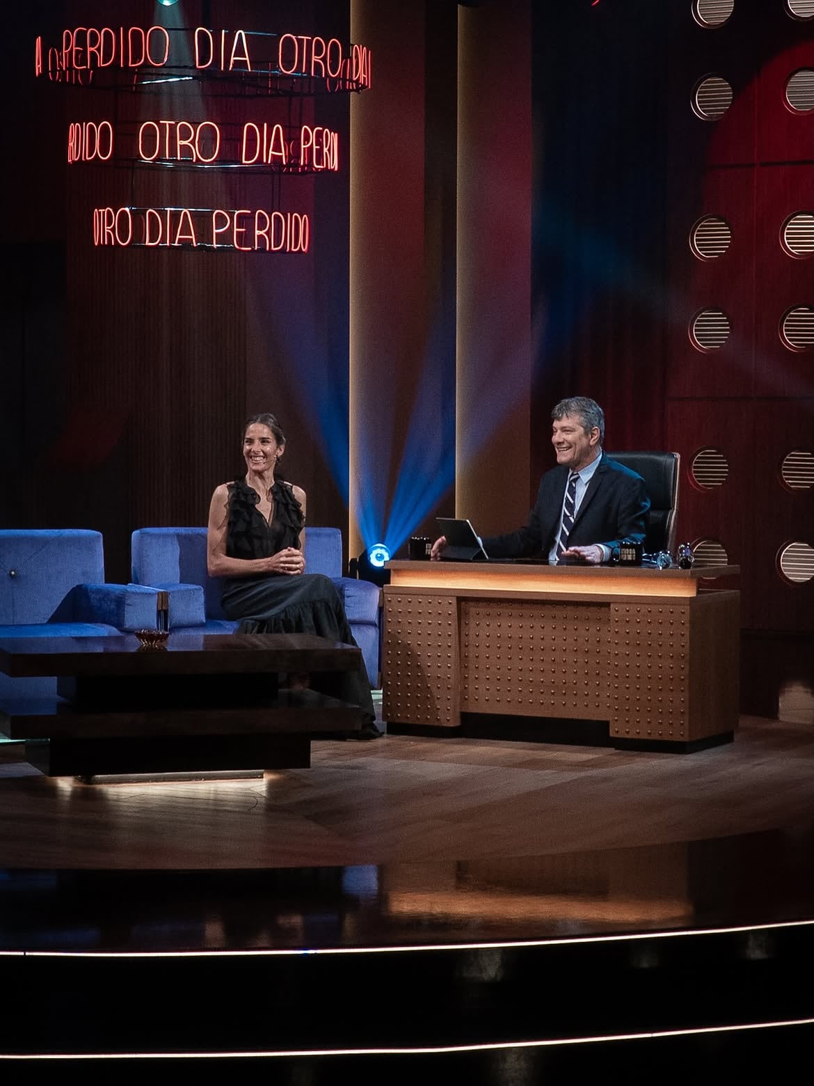 Juana Viale habló sobre la maternidad durante su visita a Otro Día Perdido (Foto: Instagram @otrodiaperdido)