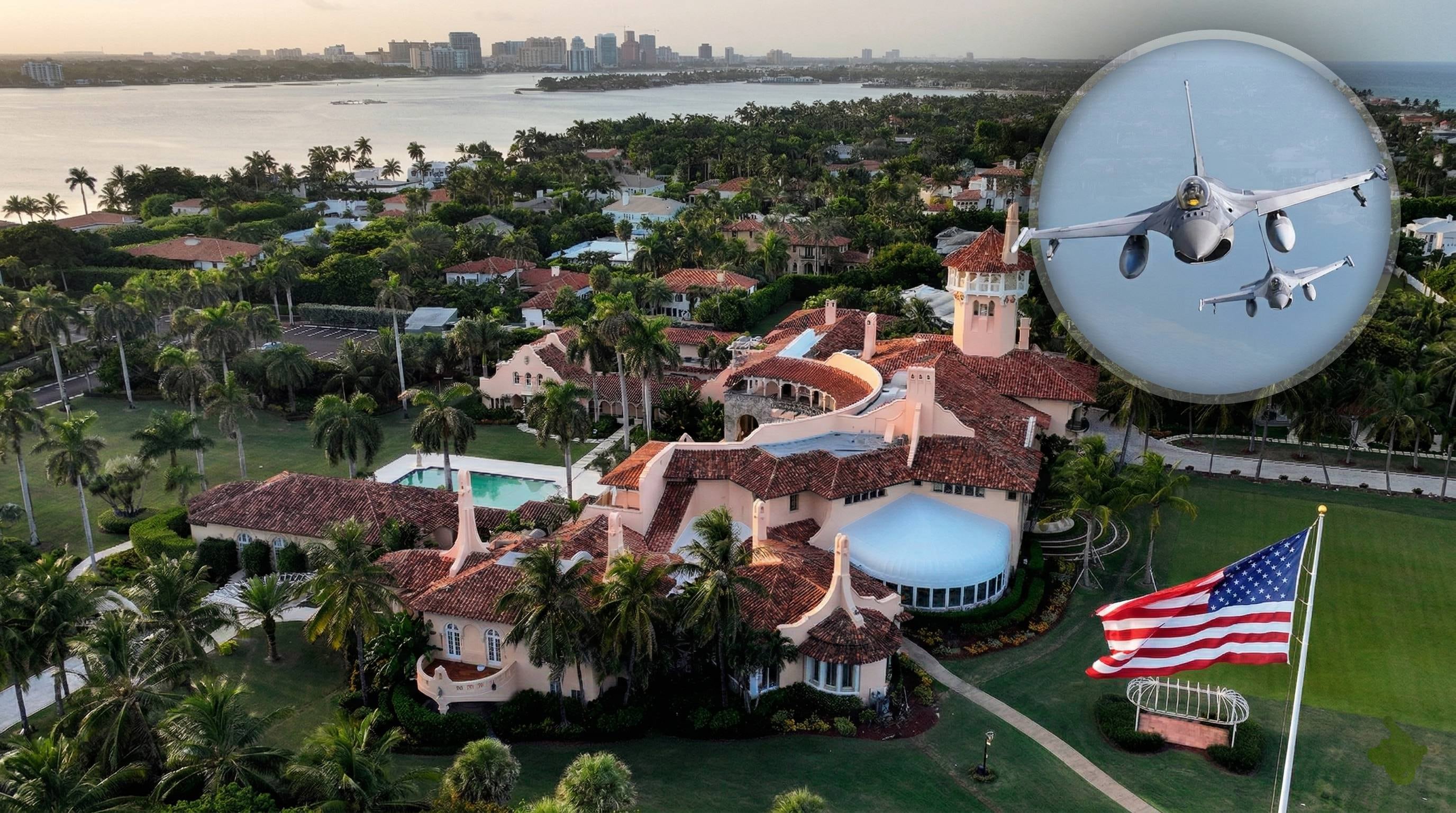 Alerta militar en Florida: aviones del Ejército sobrevolaron Mar-a-Lago después de detectar un intruso