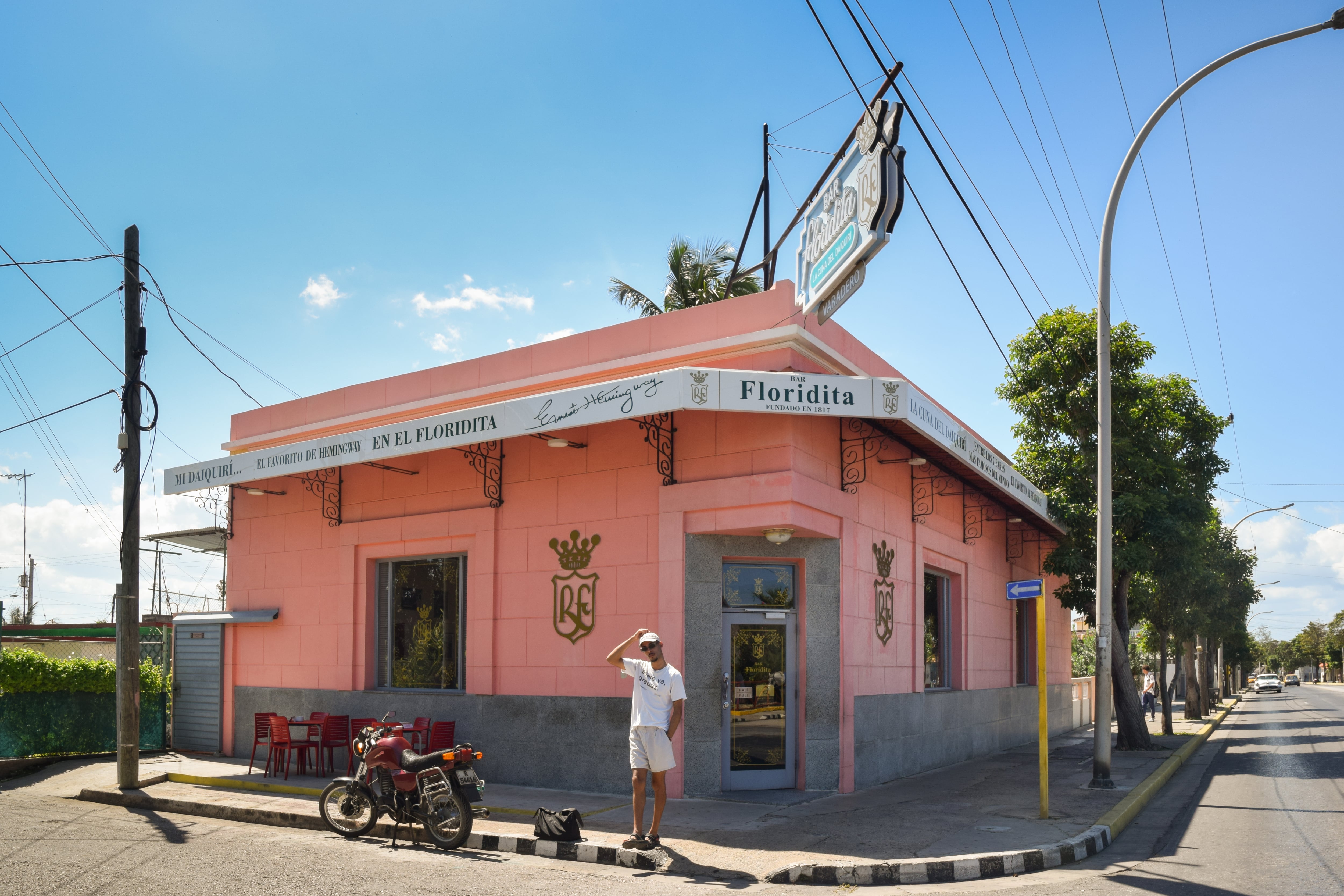 El flamante Floridita de Varadero, réplica del original en La Habana.