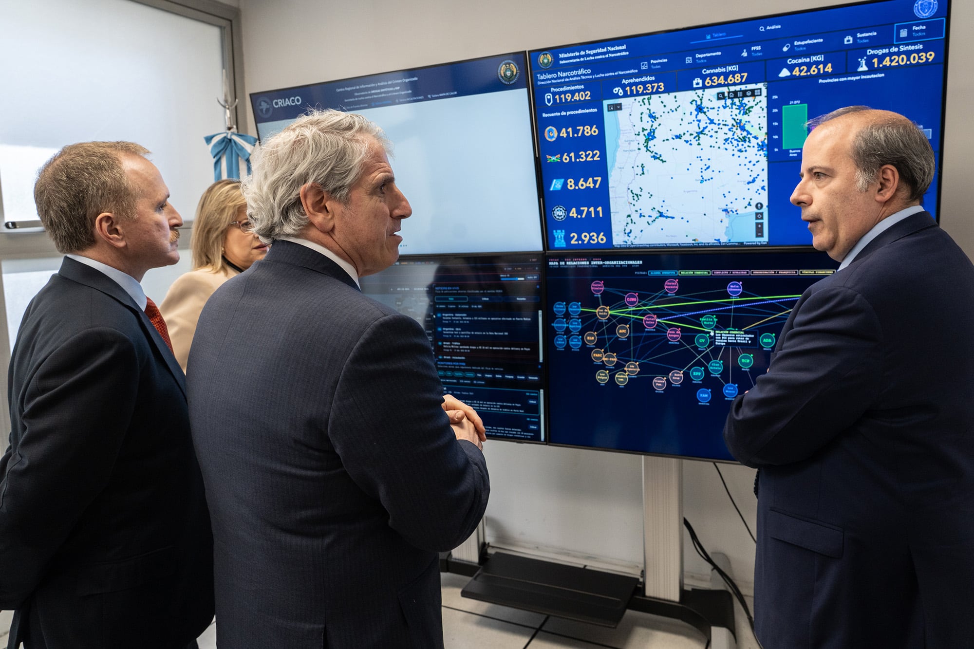 El subsecretario de Estado para temas de Seguridad Internacional y Control de Armamento Thomas G. DiNanno visita Argentina