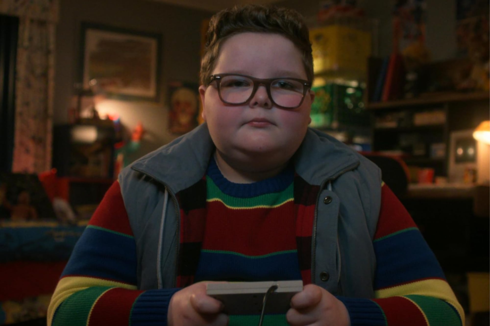 Con 11 años, Connelly fue elegido para interpretar a Derek en la quinta temporada de Stranger Things (Foto: NETFLIX)