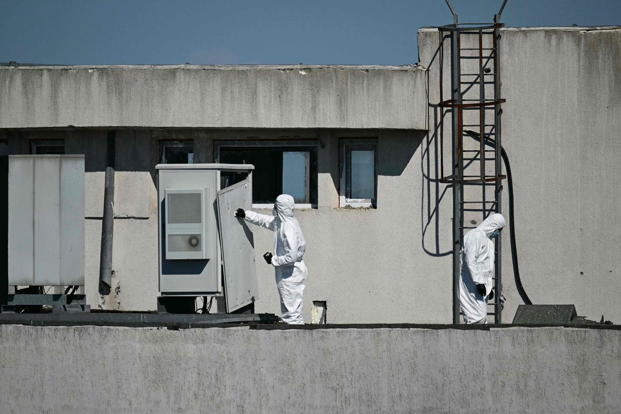 Rumania acusa a Rusia por un dron que se estrelló contra un edificio residencial
(Daniel MIHAILESCU / AFP)