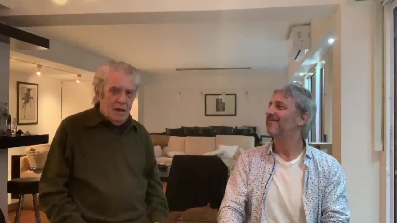 Chico Novarro y Pablo Novak