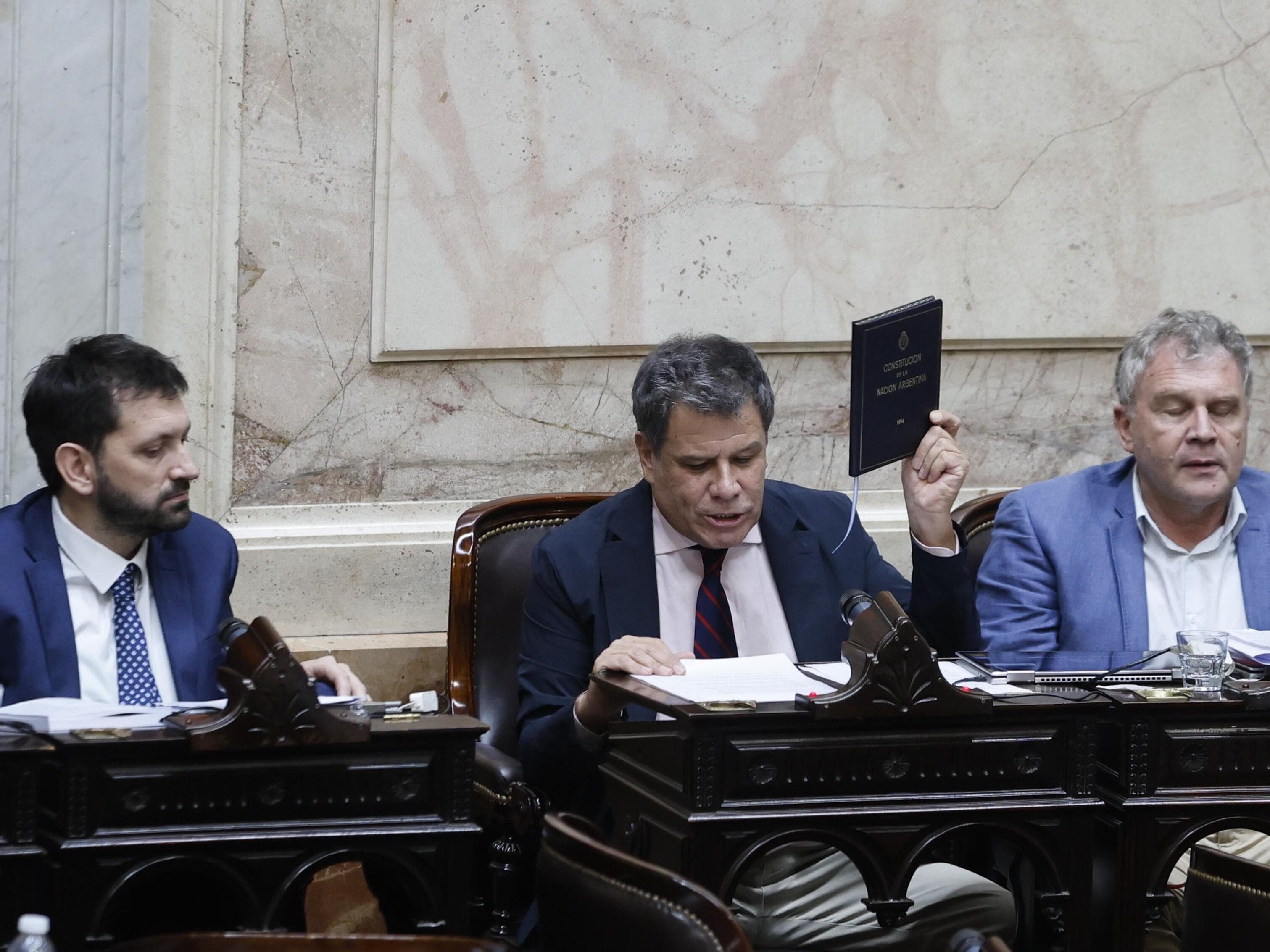 Facundo Manes y Pablo Juliano, nuevo jefe de bloque de