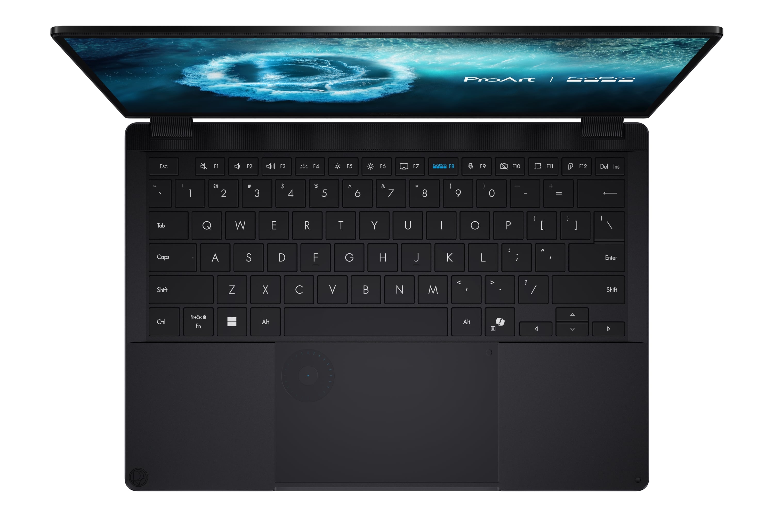 Una Asus ProArt GoPro Edition presentada en la CES 2026