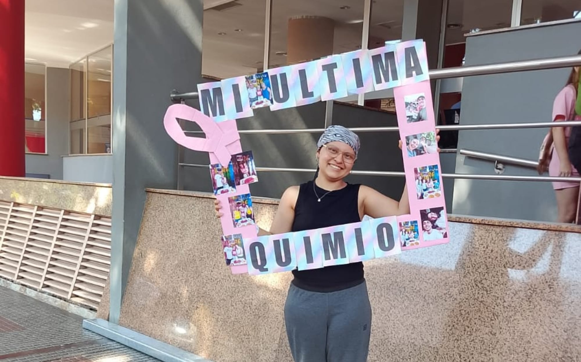 Su última quimio.