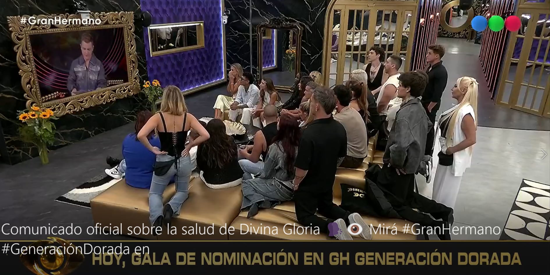 Así se enteraban los participantes de Gran Hermano sobre la salud de Divina Gloria