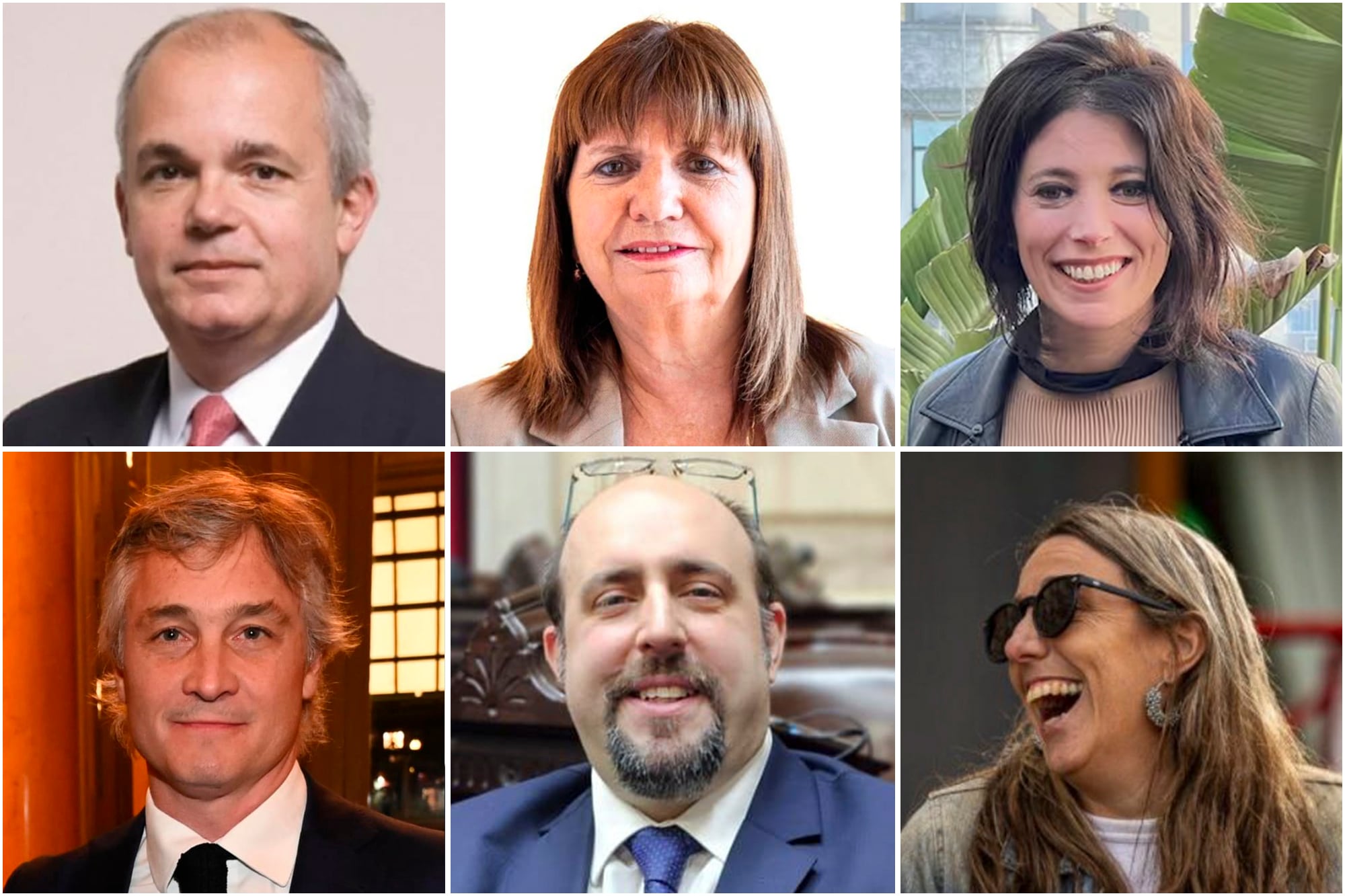 Fargosi, Bullrich , Ajmechet, de Andreis , Nicolás Emma y Antonela Giamperi Candidatos de LLA