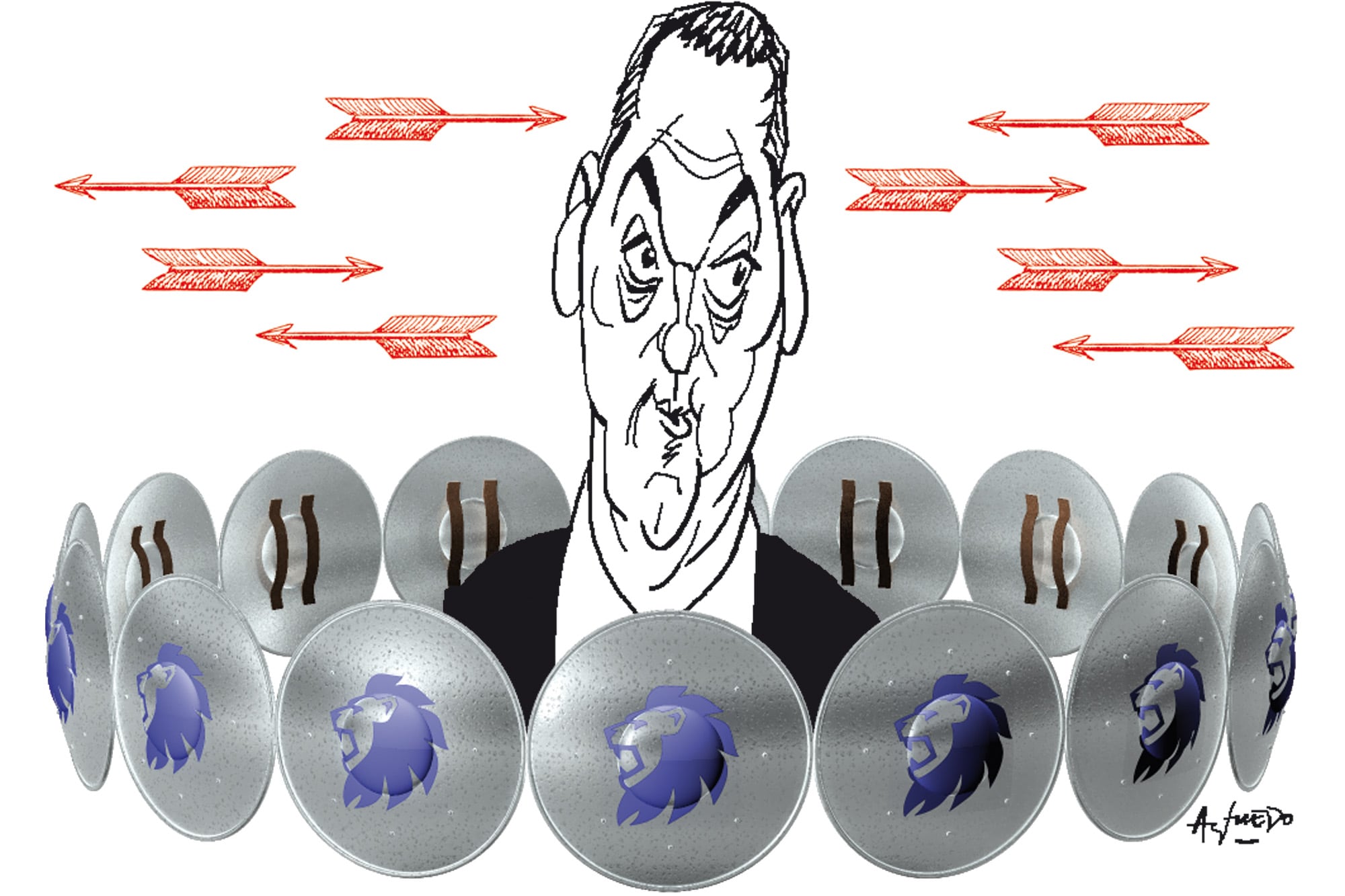 Milei se refugia en su núcleo duro y contraataca