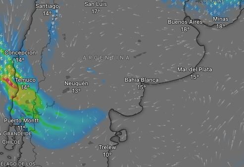Hay alerta amarilla y naranja por lluvias, tormentas y vientos Zonda para este martes 5 de mayo: las provincias afectadas