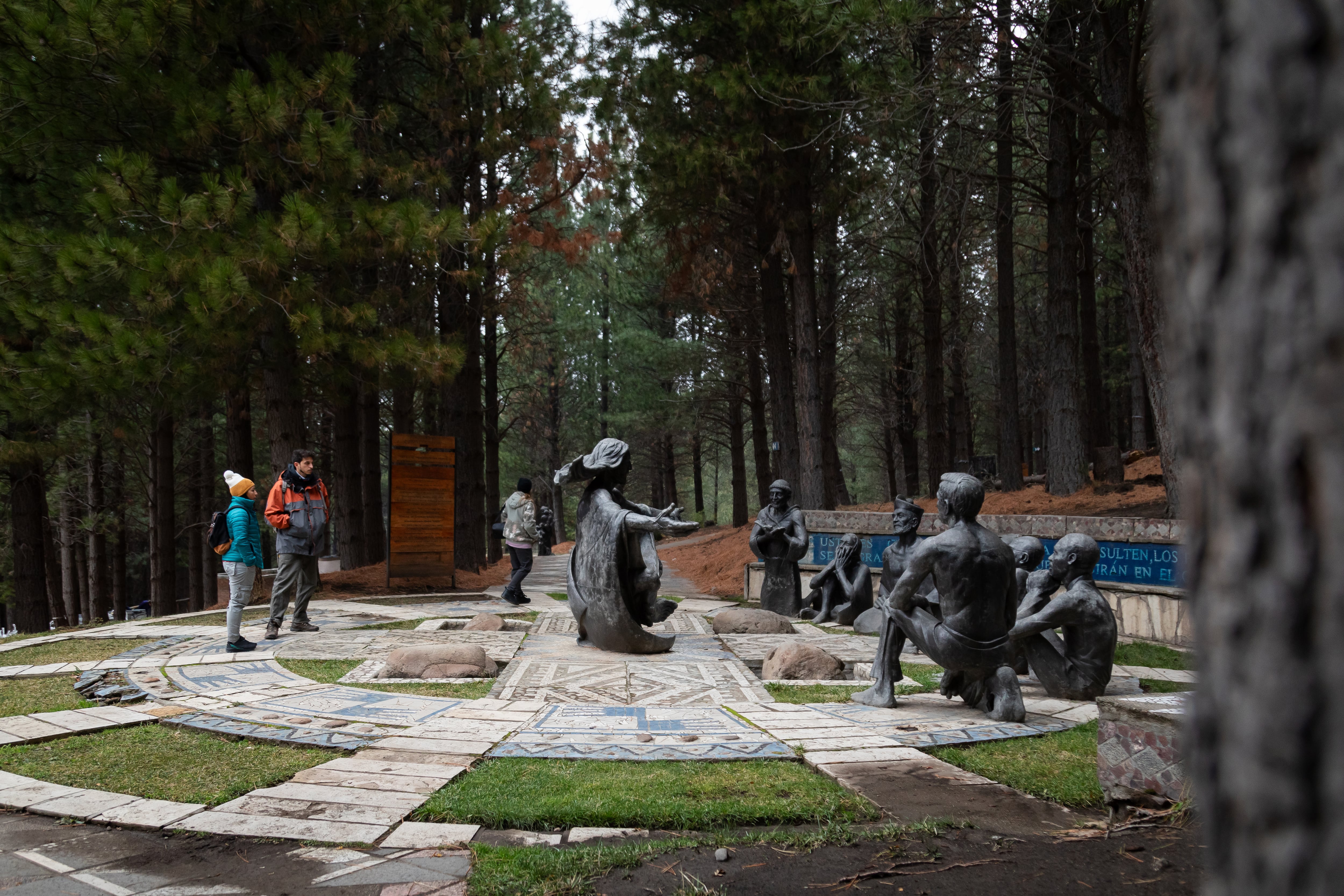 Vía Christi de los cerros, en Junin de los Andes