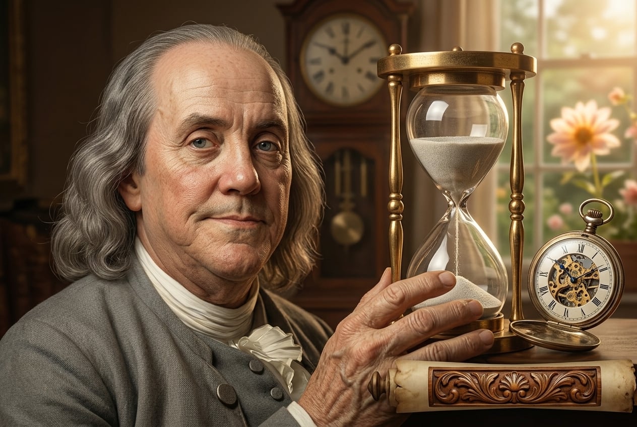 La frase invita a reflexionar en qué utilizamos el tiempo