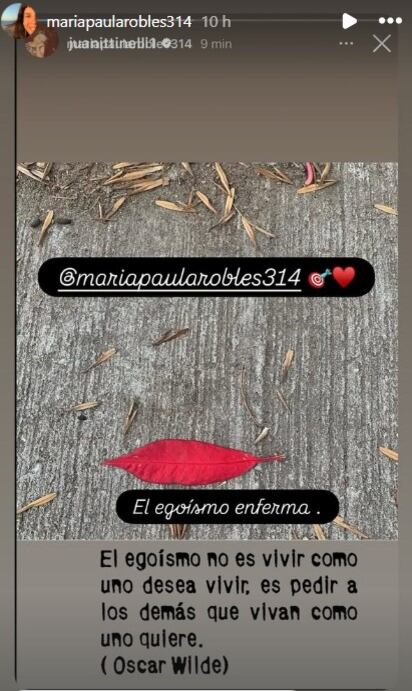 El lapidario posteo de Paula Robles contra Marcelo Tinelli tras la denuncia de su hija Juana: “Huye del egoísta” 9 El lapidario posteo de Paula Robles contra Marcelo Tinelli tras la denuncia de su hija Juana: “Huye del egoísta” imagen-8