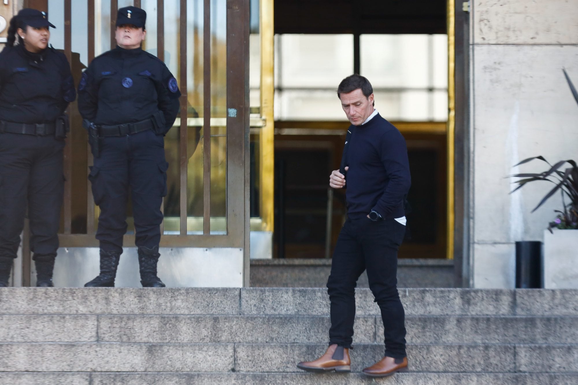 Matías Tabar declaró en la Justicia por las remodelaciones que hizo en la casa de Adorni en el country Indio Cua