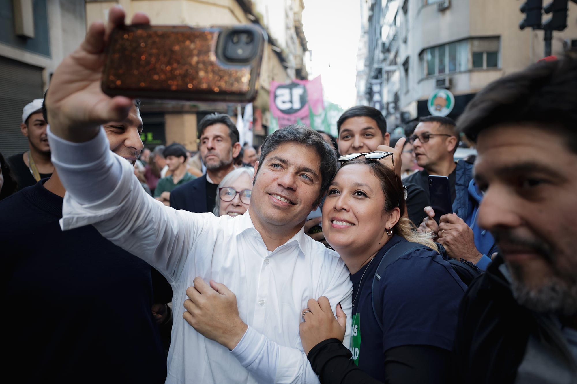 Desde Axel Kicillof hasta Pablo Avelluto y Mayra Mendoza: los políticos presentes en la marcha universitaria