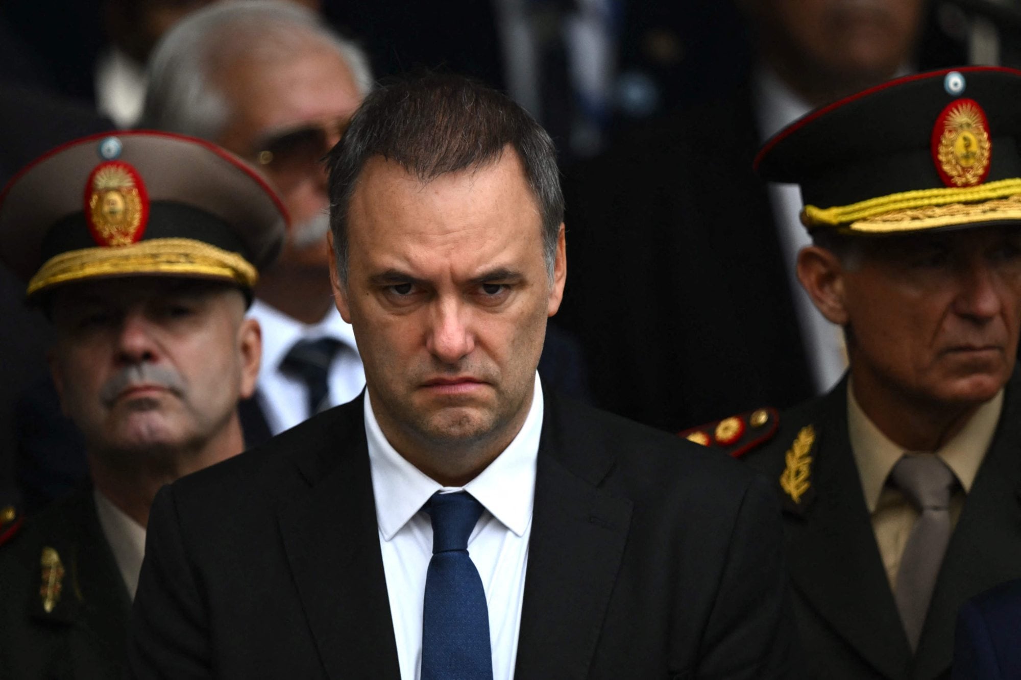 El jefe de Gabinete y vocero presidencial, Manuel Adorni