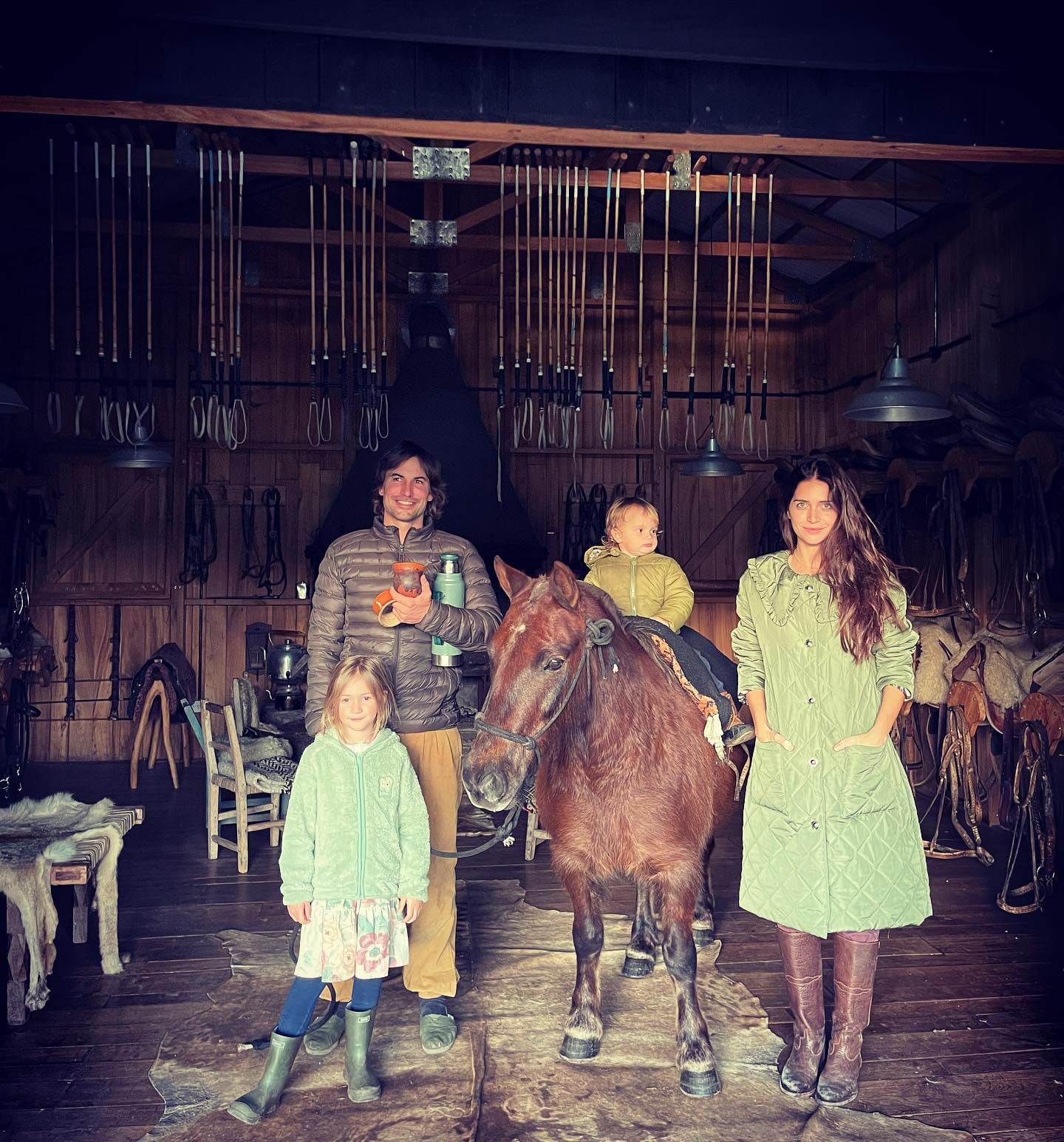 La pareja tiene dos hijos en común, Malaika y Viggo