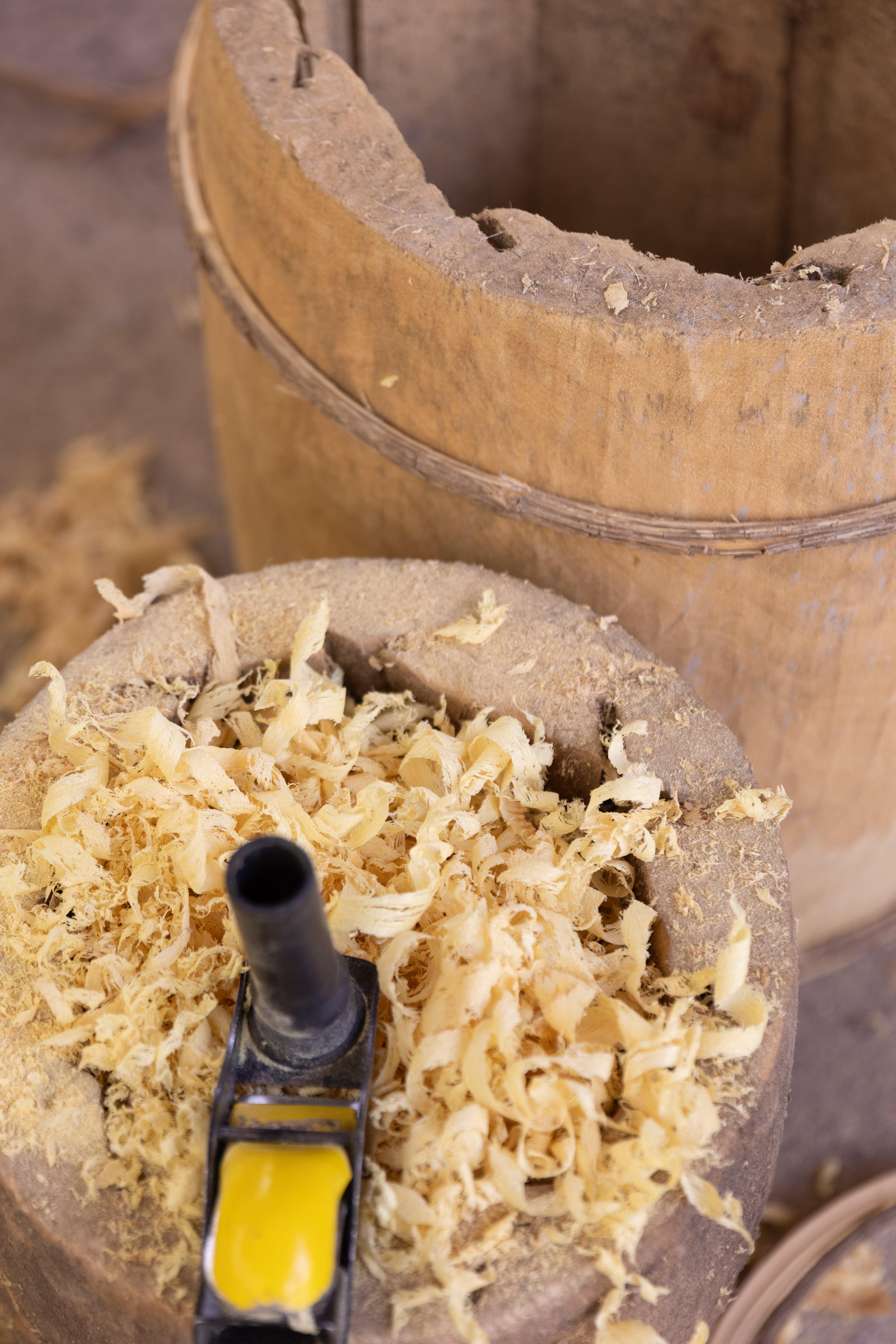 Confeccionar bombos es todo un arte