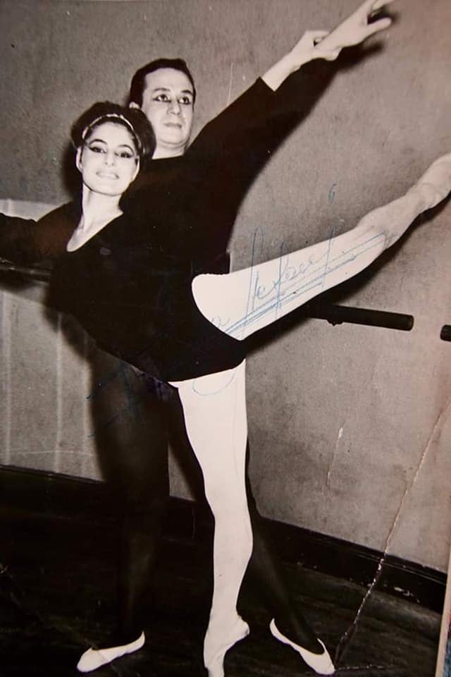 Thelma había estudiado danza en el Colón (Foto del Facebook Flores Blancas para Thelma)