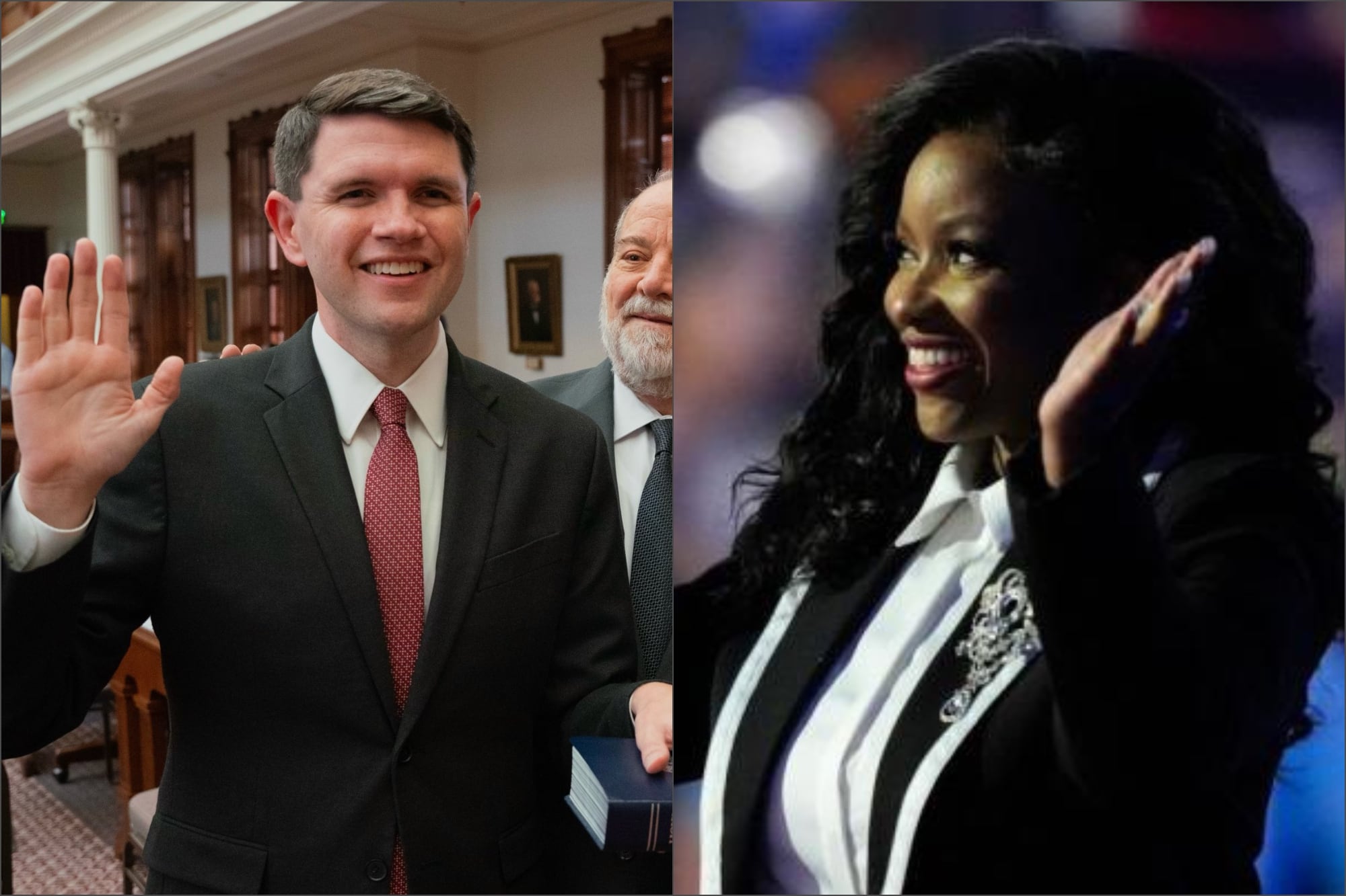 Jasmine Crockett se mantiene por detrás de Talarico en la nueva encuesta, pero la diferencia es estrecha y podría darse vuelta