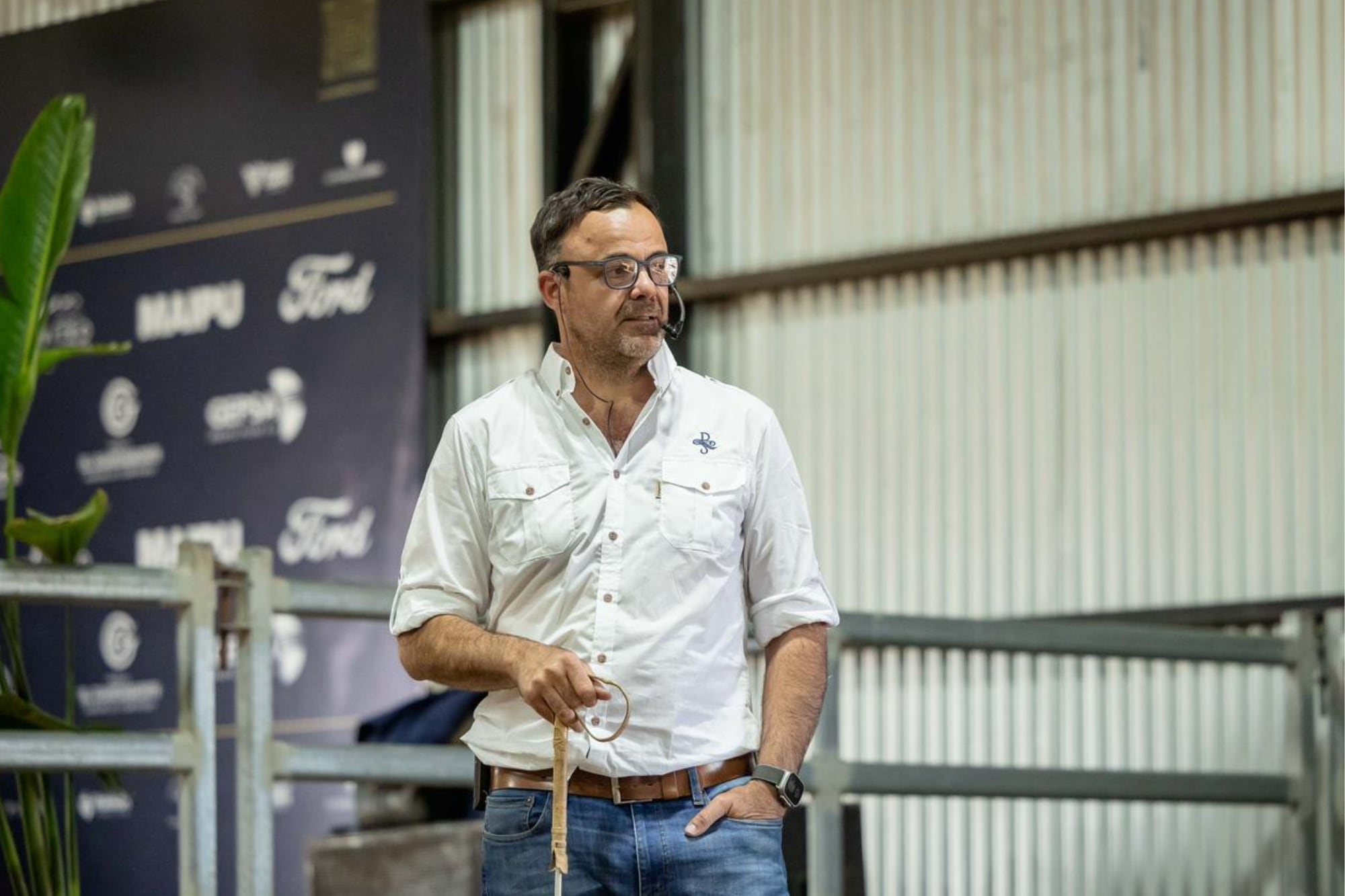 Alejandro Lauret, quien tendrá la responsabilidad de jurar la Nacional del Ternero Braford 2026