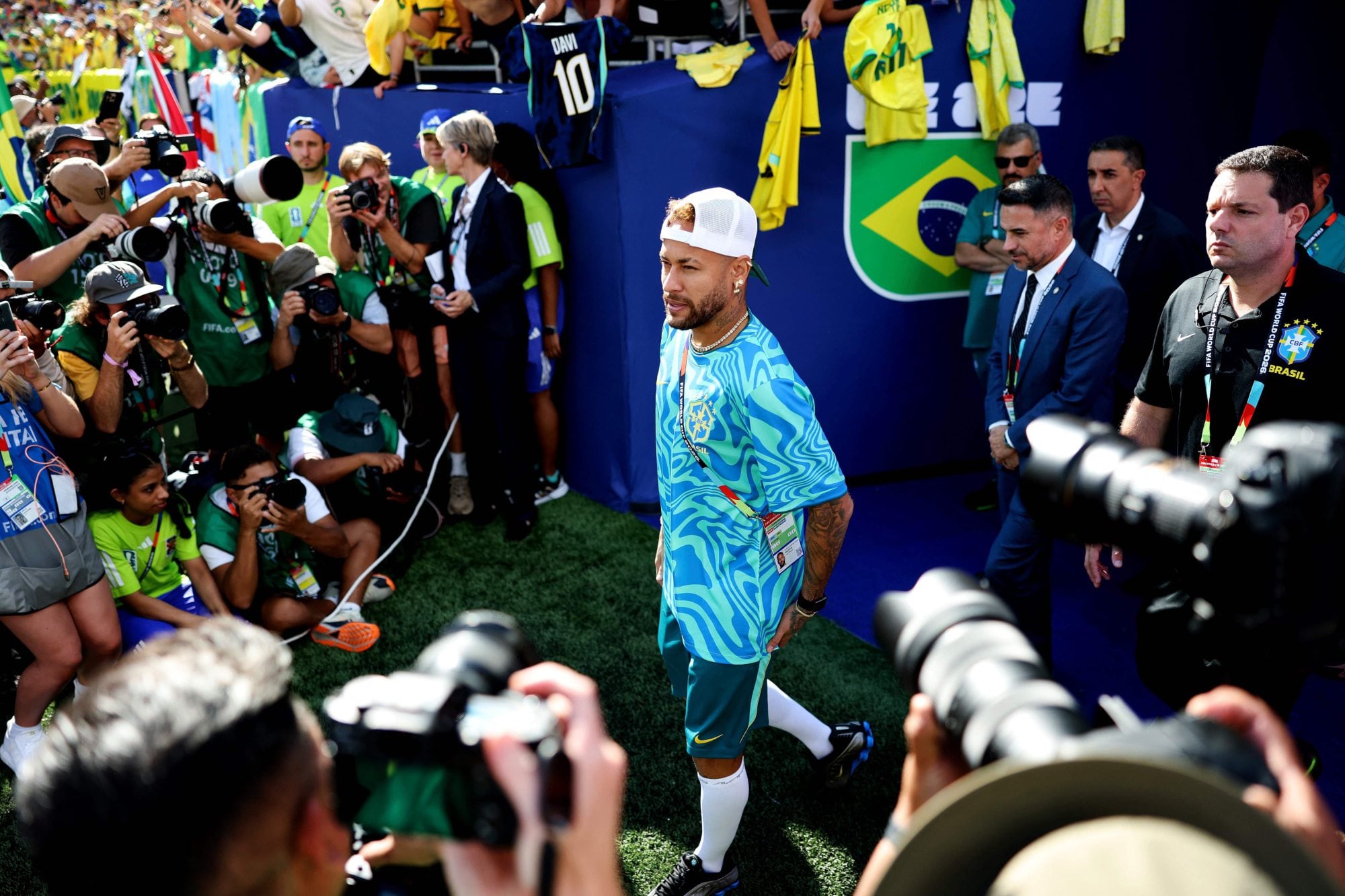 Neymar sigue siendo la gran atracción de los medios en el Mundial 2026