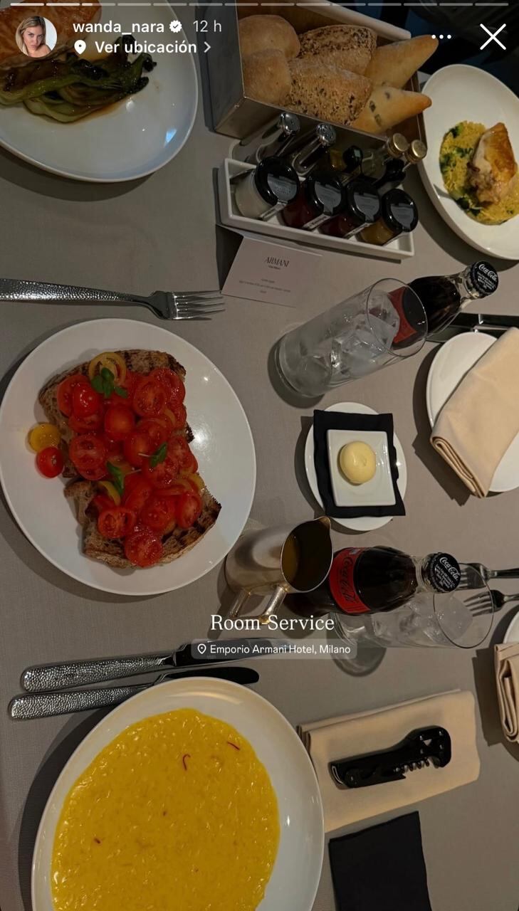 La escapada romántica de Wanda Nara y Martín Migueles a Milán: hotel de lujo, compras y un palito para Mauro Icardi 7 Wanda Nara se instaló en Milán con Martín Migueles y mostró las postales de su estadía (Foto: Instagram @wanda_nara)