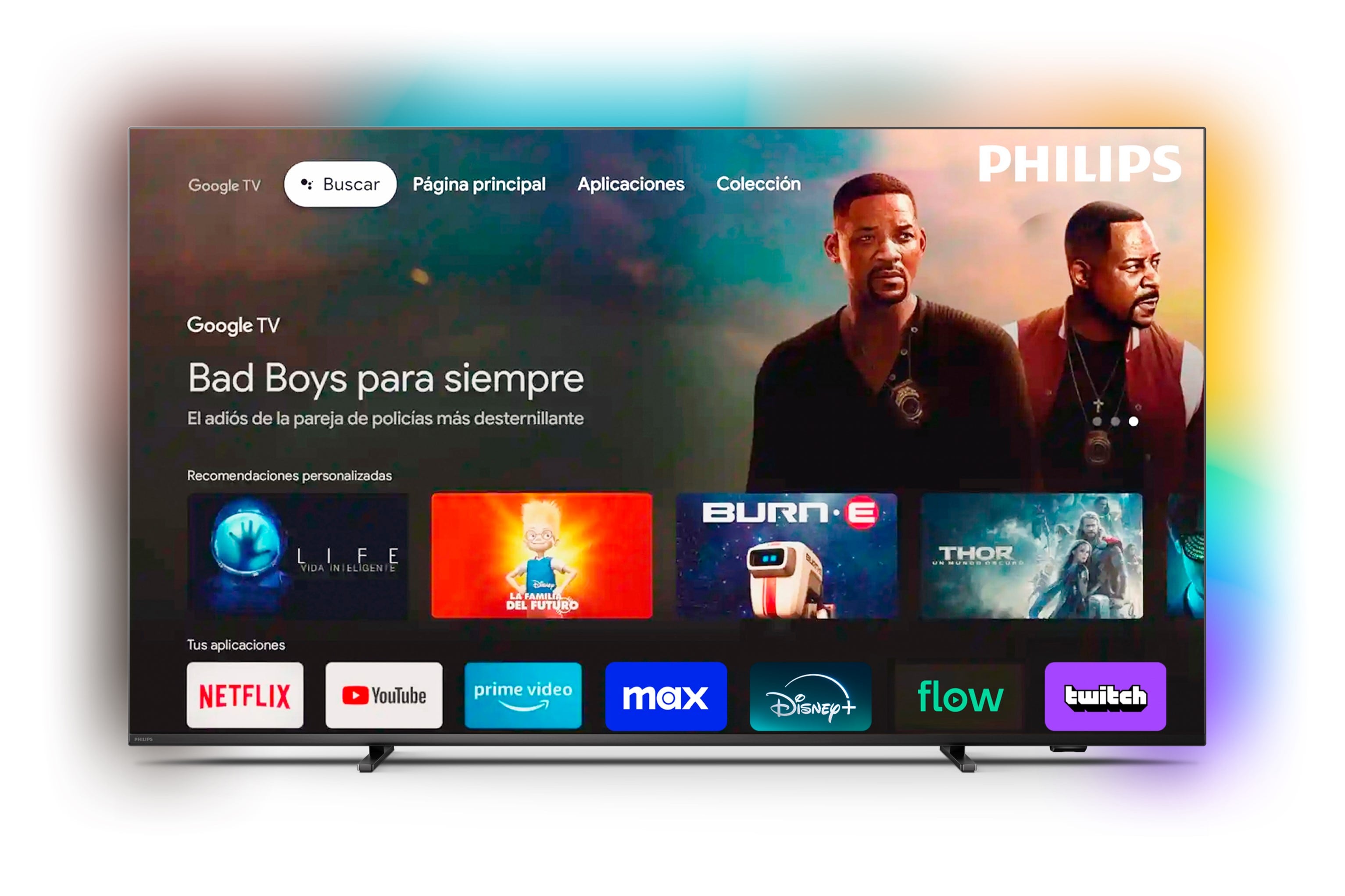 Un Philips QLED MiniLED 75