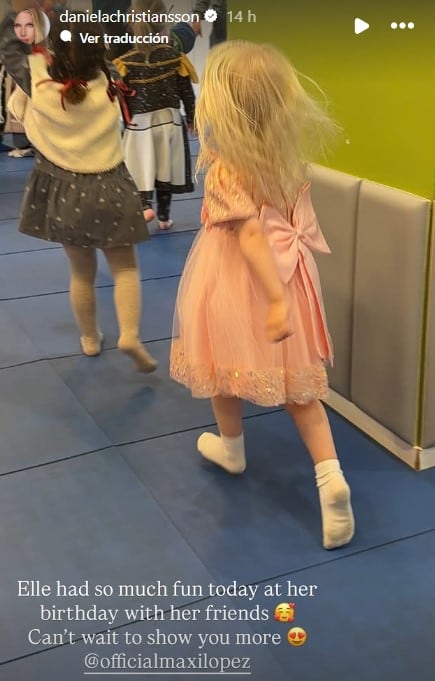 El mensaje de Daniela Christiansson por el cumpleaños de su hija