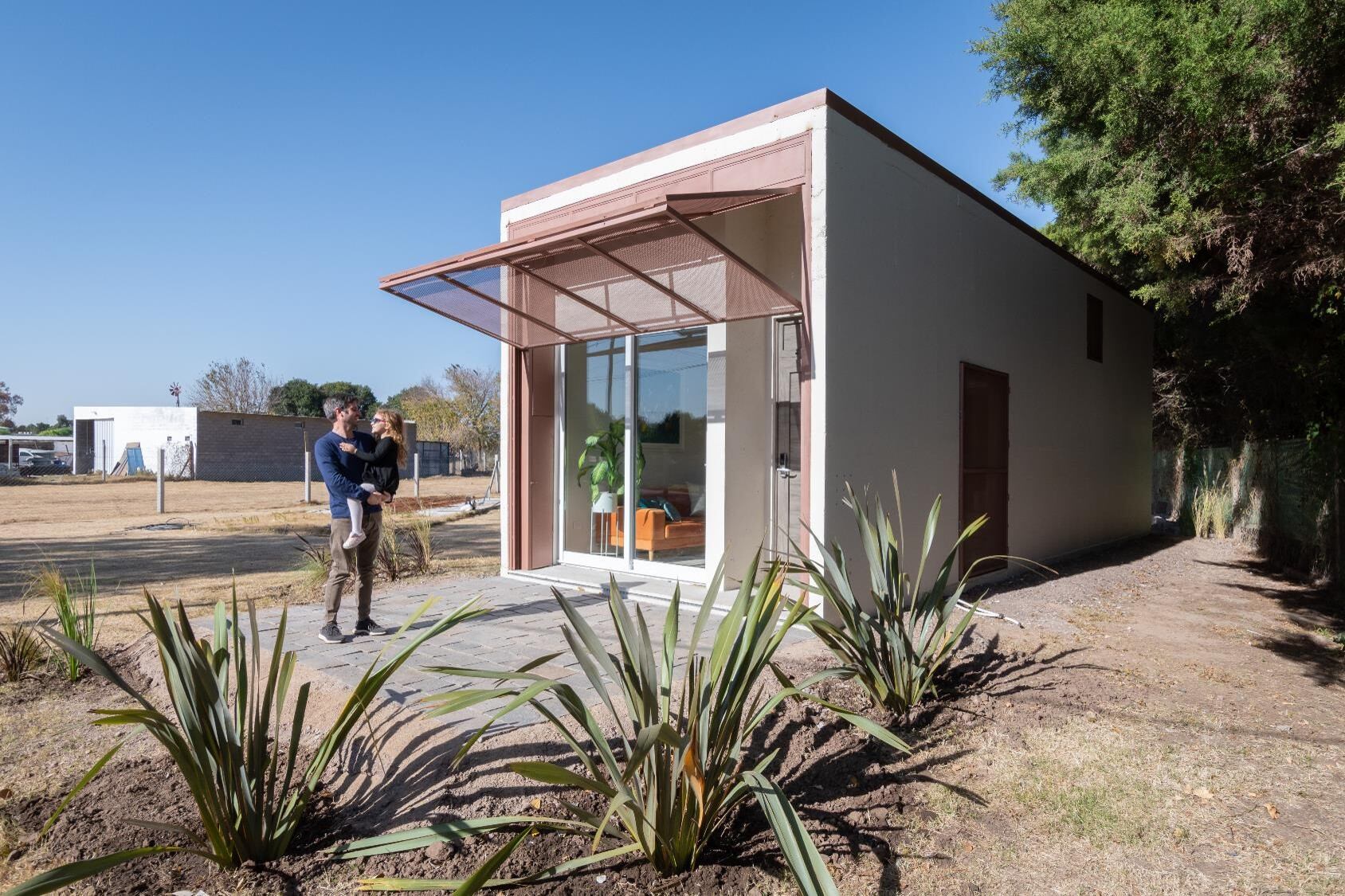 Así es la casa modular creada por argentinos que es transportable y se exporta al mundo