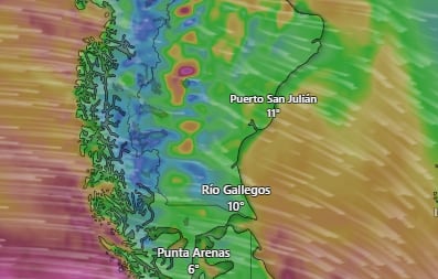 Hay alerta naranja y amarilla por vientos, lluvias y nevadas para este miércoles 22 de abril: las provincias afectadas