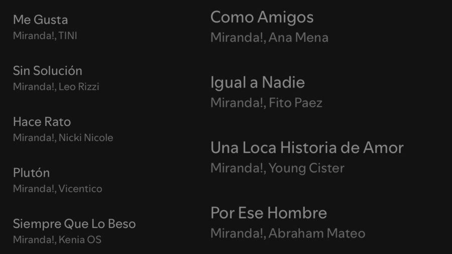 El álbum completo de Miranda!, titulado: Nuevo Hotel Miranda