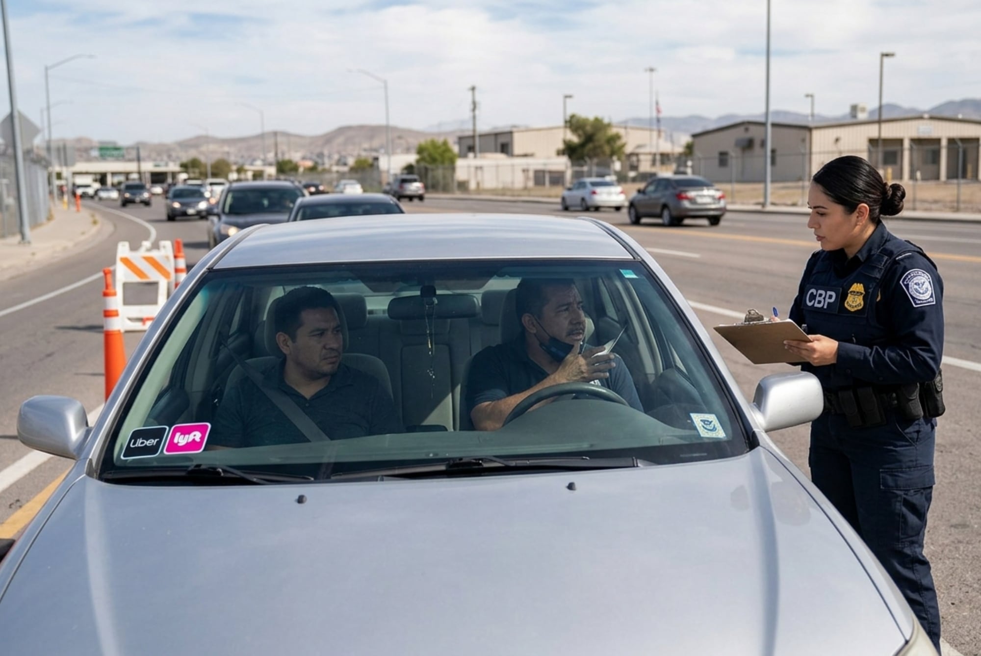 “Pasajeros sospechosos”: la advertencia de la CBP a conductores de aplicaciones que cruzan la frontera en El Paso