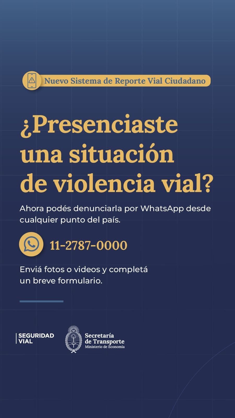 La denuncia no implicará automáticamente una sanción