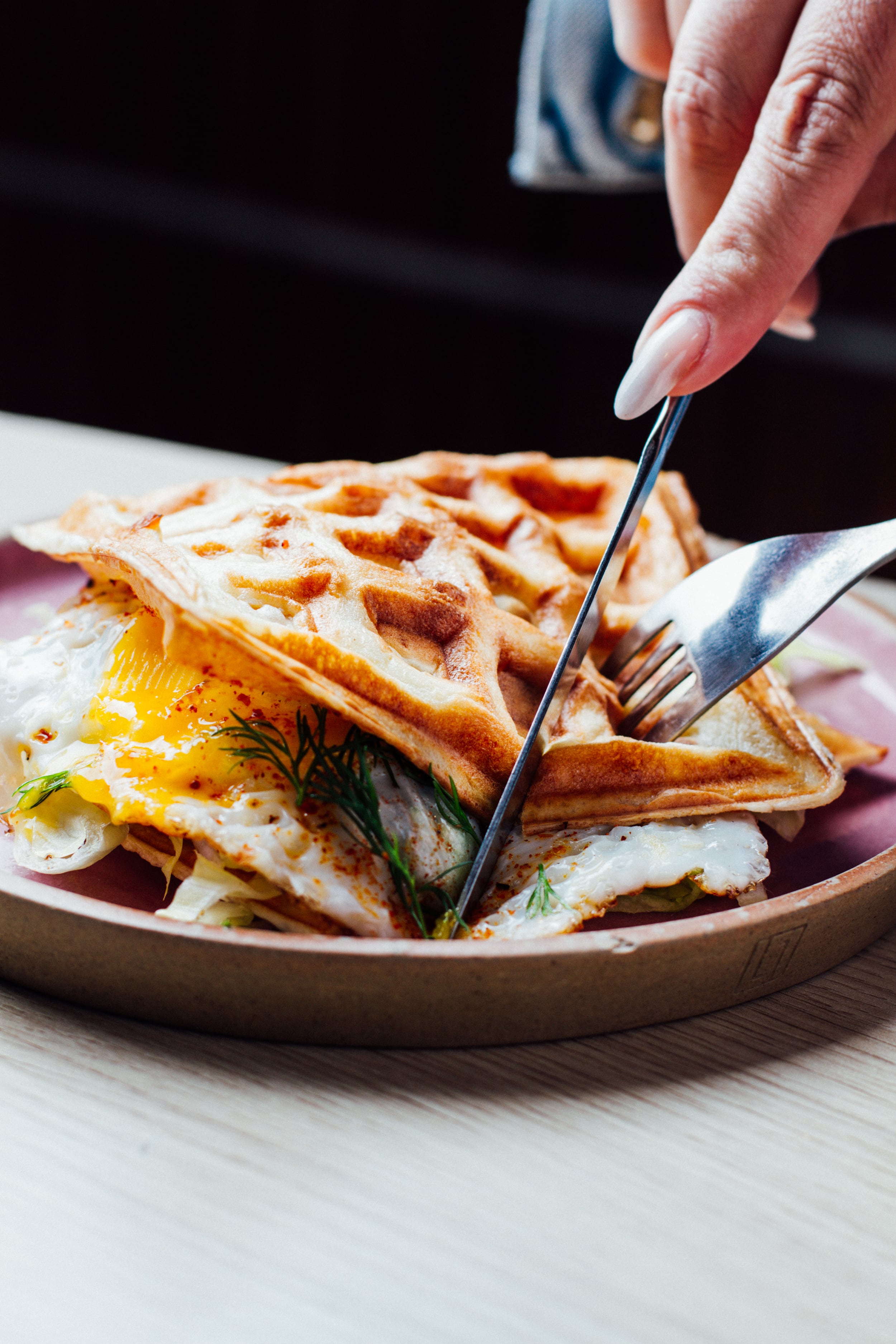Chipá waffle de Barragán