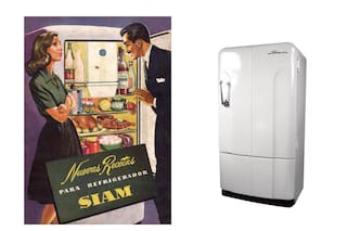 La heladera con manija a bolita que se volvió un modelo popular