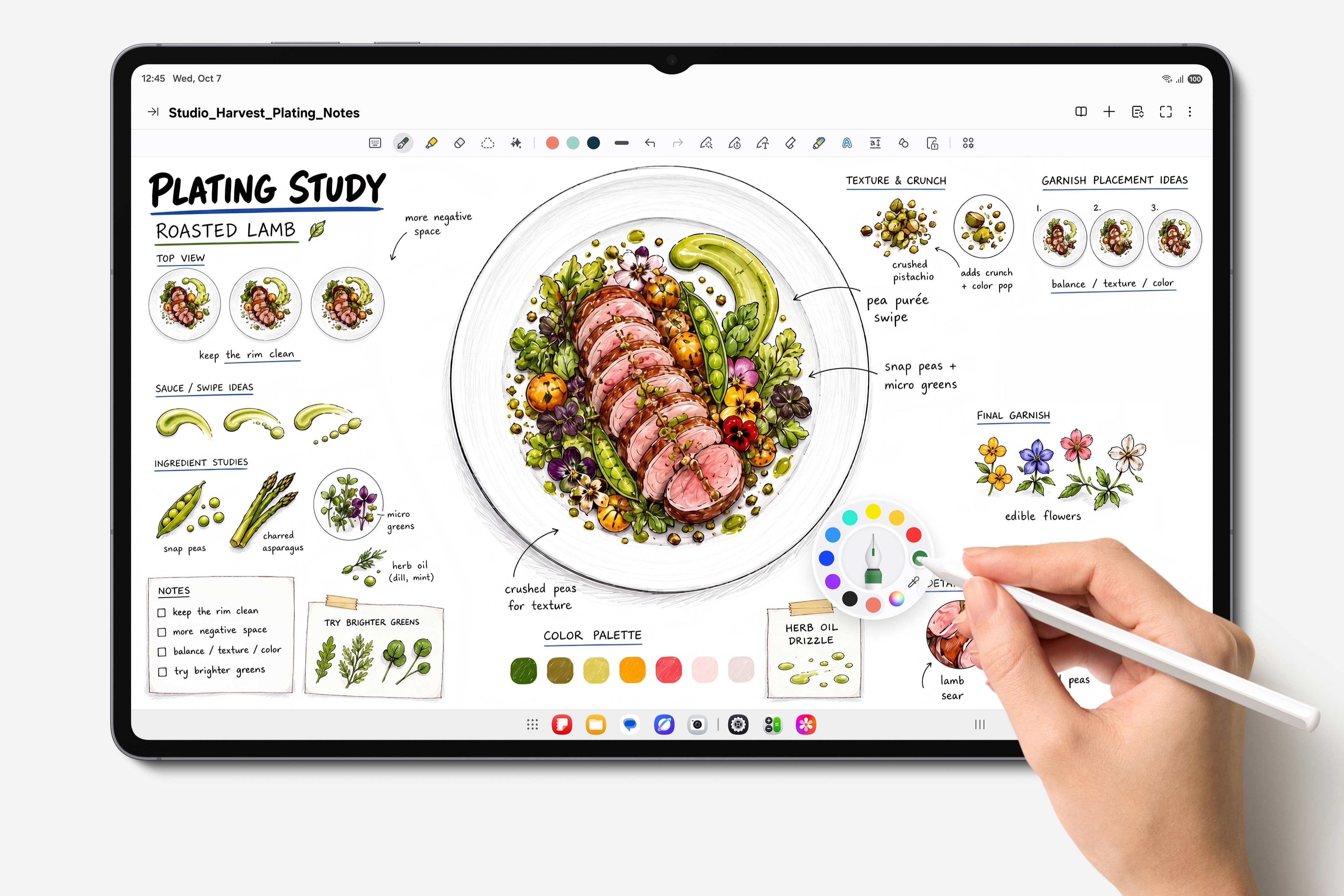 Una de las novedades de las Galaxy Tab S12 es que traen el Photoshop preinstalado